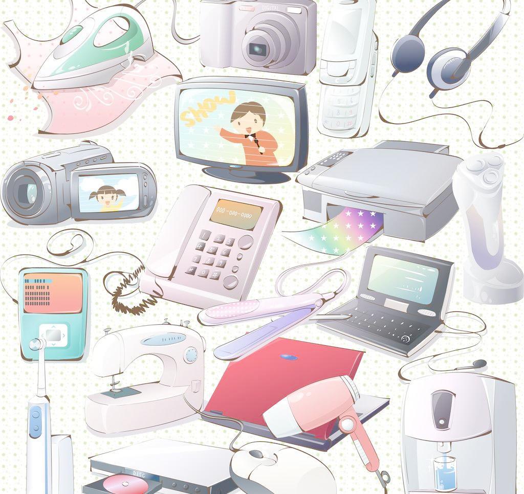 卡通生活電器與日常用品 點綴家居的萌趣世界